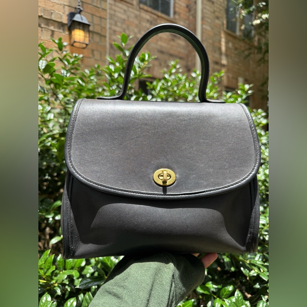 Vintage Coach Manor Bag 9977-sold
